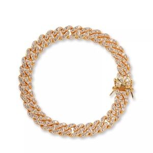 gold cuban bracelet